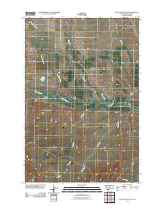 Hopley Creek South 2011 topographic map thumbnail