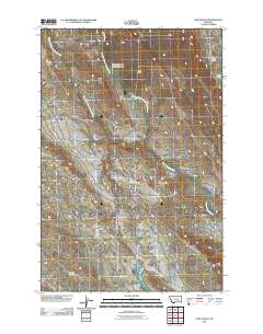 Steie Ranch 2011 topographic map thumbnail
