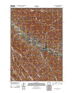Cedar Canyon 2011 topographic map thumbnail