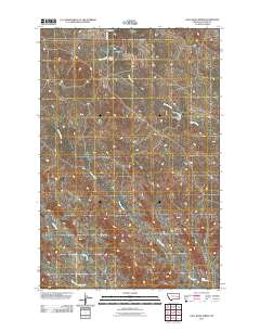Coal Bank Spring 2011 topographic map thumbnail