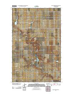 Bailey Reservoir 2011 topographic map thumbnail