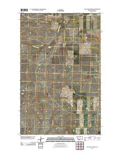 Silver Bow Spring 2011 topographic map thumbnail
