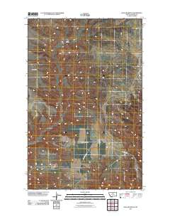 Ragland Bench 2011 topographic map thumbnail
