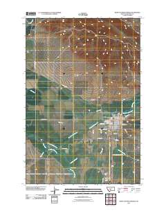 White Sulphur Springs 2011 topographic map thumbnail