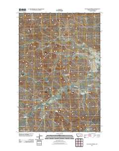 Van Dusen Spring 2011 topographic map thumbnail