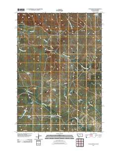 Stack Rocks 2011 topographic map thumbnail