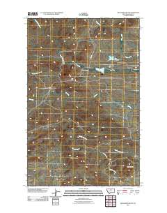 Williamson Butte 2011 topographic map thumbnail