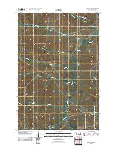 Skunk Creek 2011 topographic map thumbnail