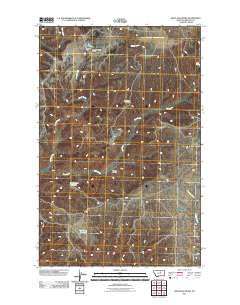Shetland Divide 2011 topographic map thumbnail