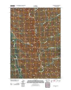 Shick Ranch 2011 topographic map thumbnail