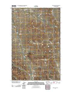 Smith Coulee 2011 topographic map thumbnail