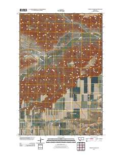 Strouf Island 2011 topographic map thumbnail