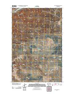 Taffy Ridge 2011 topographic map thumbnail