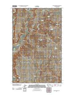 Miller Springs 2011 topographic map thumbnail