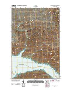 Schuyler Butte 2011 topographic map thumbnail