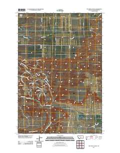 Two Pine School 2011 topographic map thumbnail