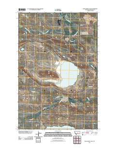 Wild Horse Lake 2011 topographic map thumbnail
