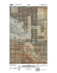 Wild Horse Lake East 2011 topographic map thumbnail