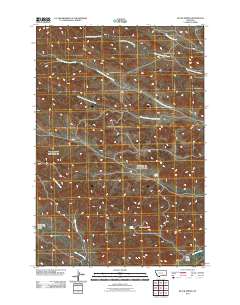 Black Spring 2011 topographic map thumbnail