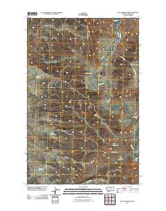 Butch Reservoir 2011 topographic map thumbnail