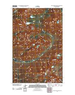 Mount Saint Nicholas 2011 topographic map thumbnail