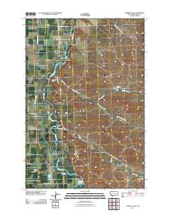Ninemile Point 2011 topographic map thumbnail
