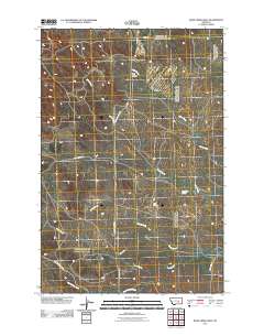 Weed Creek West 2011 topographic map thumbnail