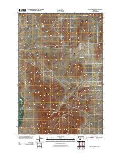 Willow Springs 2011 topographic map thumbnail