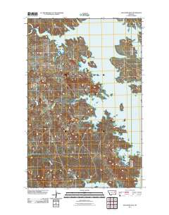 Ash Creek East 2011 topographic map thumbnail