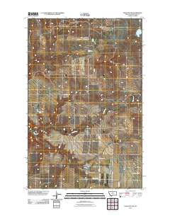 Eagleton NW 2011 topographic map thumbnail