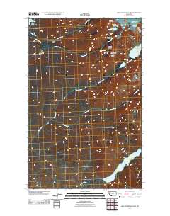 Lake McDonald East 2011 topographic map thumbnail