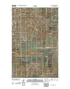 Roanwood 2011 topographic map thumbnail