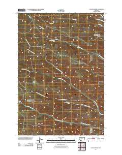 Taintor Desert 2011 topographic map thumbnail