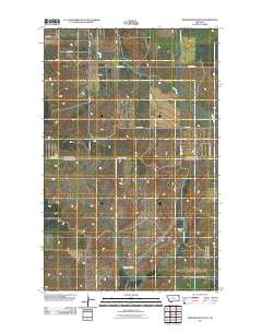 Thornwood Ranch 2011 topographic map thumbnail