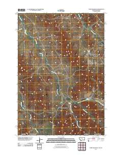 Three Bar Ranch 2011 topographic map thumbnail