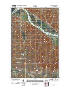 Three Buttes 2011 topographic map thumbnail