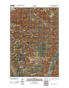 Soda Springs NW 2011 topographic map thumbnail