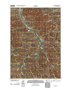 Sonnette 2011 topographic map thumbnail