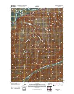 Springdale 2011 topographic map thumbnail