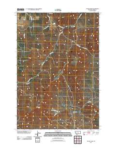 The Big Slide 2011 topographic map thumbnail