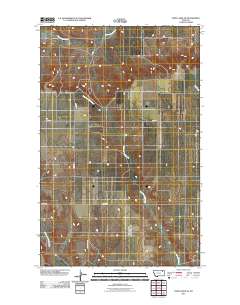 Todd Lakes NE 2011 topographic map thumbnail