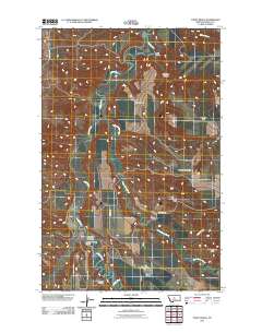Toney Bench 2011 topographic map thumbnail