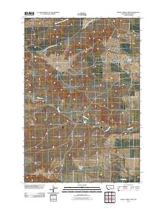 Woody Creek Camp 2011 topographic map thumbnail