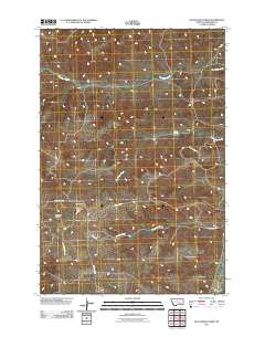 South Bear Creek 2011 topographic map thumbnail