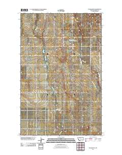 Blair Ranch 2011 topographic map thumbnail