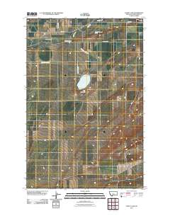 Ackley Lake 2011 topographic map thumbnail