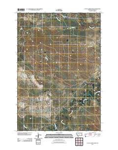 Cactus Creek West 2011 topographic map thumbnail
