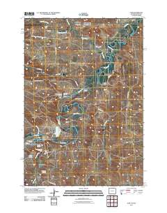 Acme 2011 topographic map thumbnail