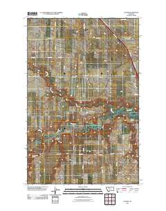 Collins 2011 topographic map thumbnail
