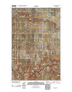 Collins NW 2011 topographic map thumbnail
